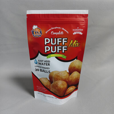 Özel Baskılı, Yüksek Bariyerli, Yeniden Kapatılabilir Fermuarlı Dik Duran Poşet