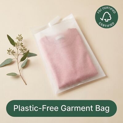 Sertifikalı Komposta edilebilir Çevreye Dostu Ayakkabı ve Giysi için Sertifikalı Cam Çantalar-Plastiksiz Lüks Ambalaj OEM Seçeneği