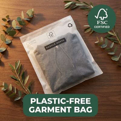 Lüks Cam Çantalar Toptan Çin için Sertifikalı Çevre Dostu Biyodegradable Geri Dönüştürülebilir Giyim Paketleme Giyim Çantası