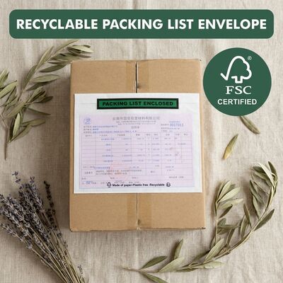 Cam Dokümanlar Bağlı Çanta Yeşil Paket Listesi Zarflar Plastiksiz Biyo-degradasyonlu Çevre Dostu Geri Dönüştürülebilir Suya Karşı Güçlü Yağ Dayanıklı Özel Toplu